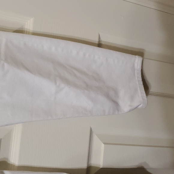 Ralph Lauren white high rise skinny crop jeans - Picture 5 of 8